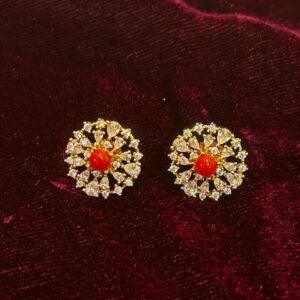 CZ stone ear rings