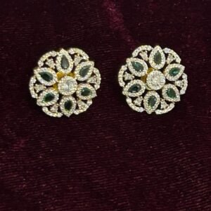 Cz stone ear studds