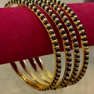 Black beads warranty bangles
