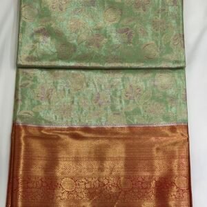 Light green Colour saree