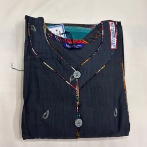 Dark Ash colour chudidhar