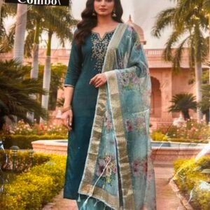 Blue Colour Party Wear Chudidhar