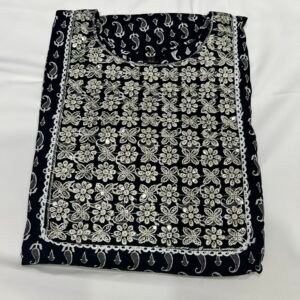 Black Colour chudidhar