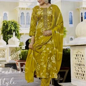 Green Colour Cudidhar
