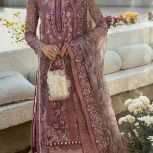 Pink colour chudidhar