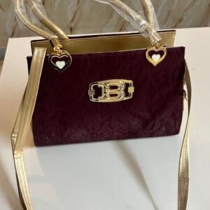 Maroon Colour fancy Hand bag