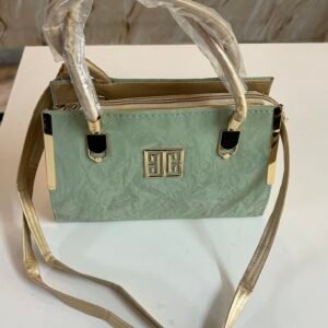 Light Green Colour luxury hand bag