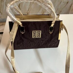 Brown colour hand bag