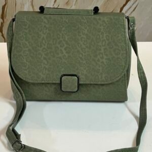 Aurora Classic Flap Sling Green ColourBag