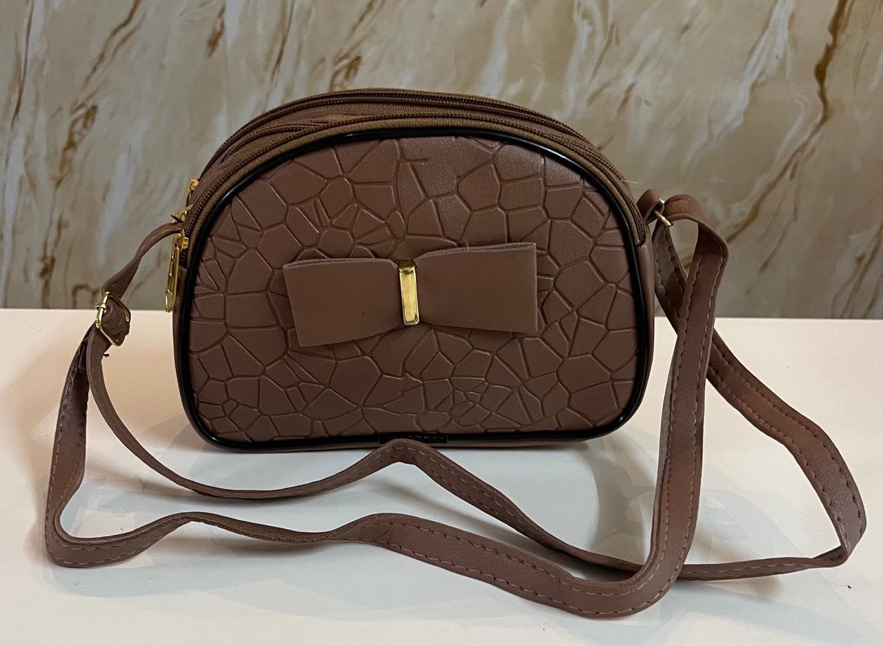 Brown Colour Bow Sling