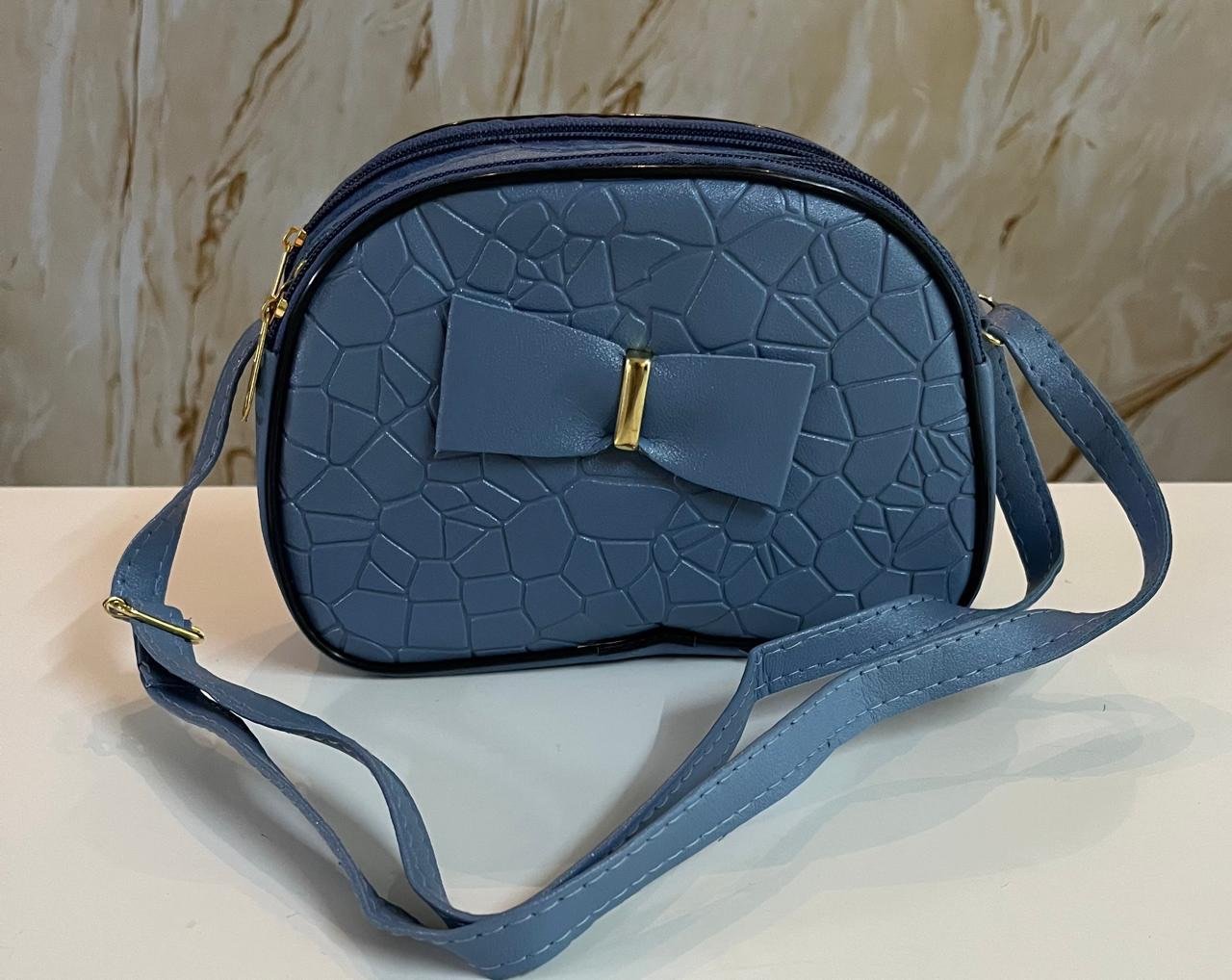 Light Blue Colour Bow Sling