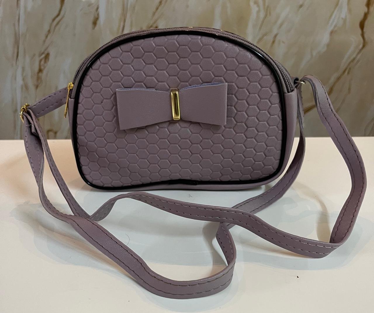 Dusty Mauve Bow Sling