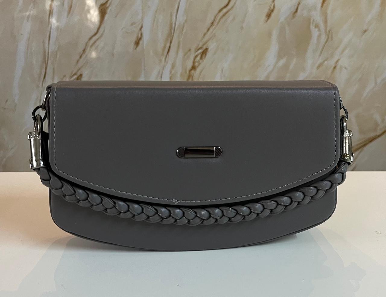 Ash Colour Handbag