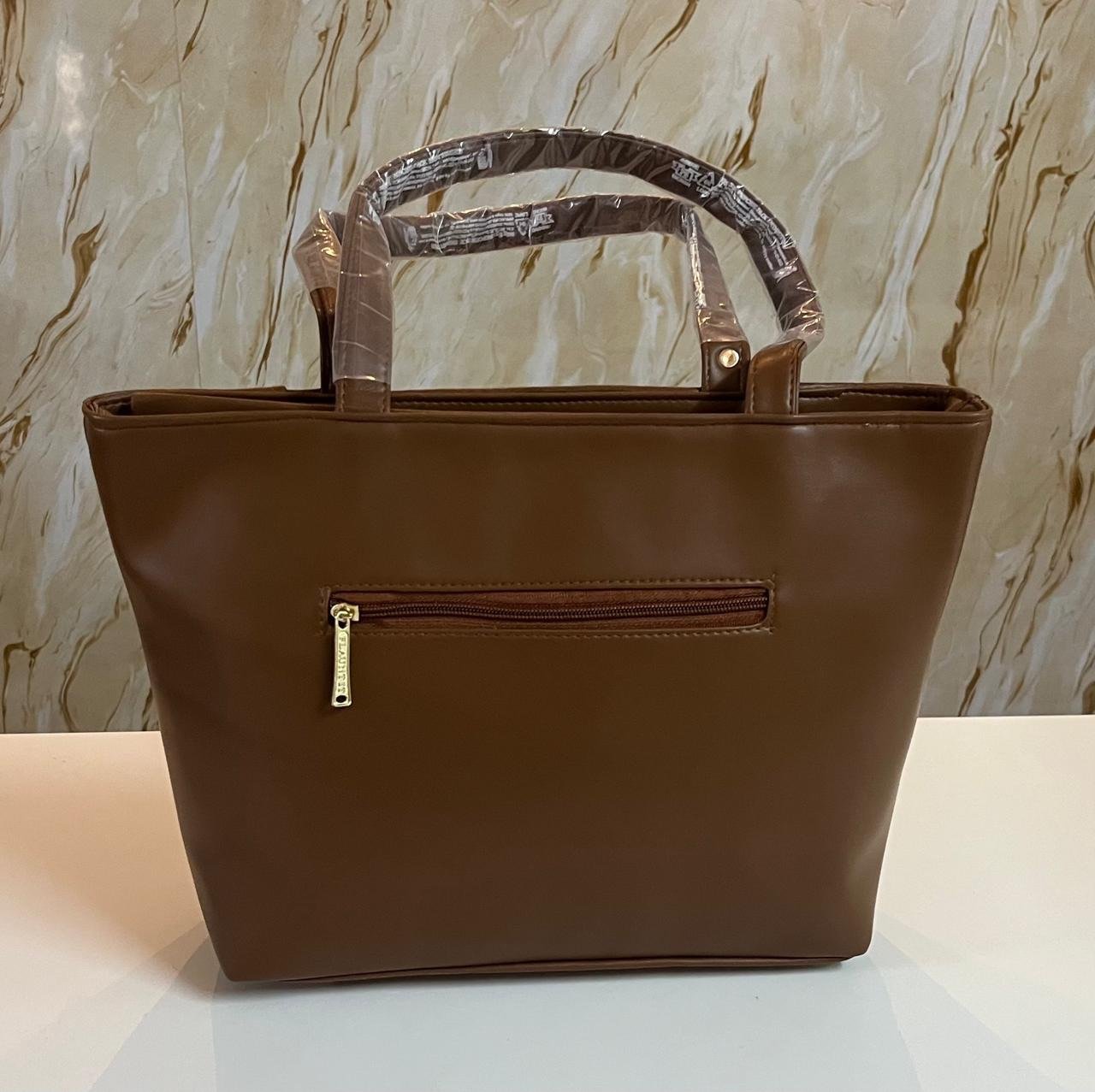 Brown colour Hand bag - Image 2
