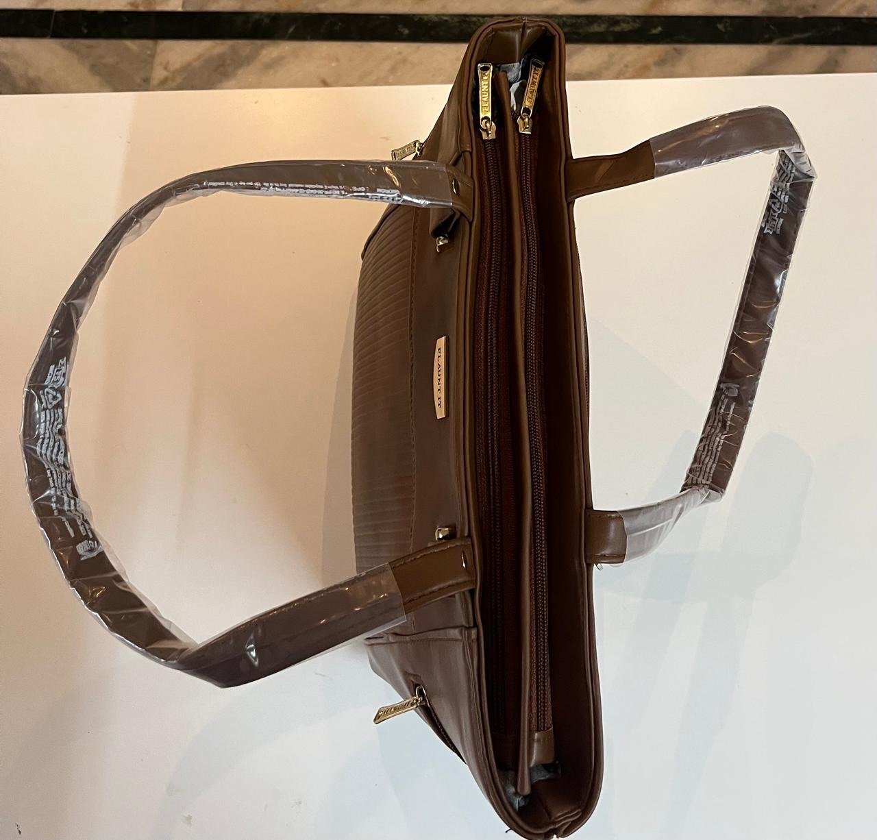 Brown colour Hand bag - Image 3