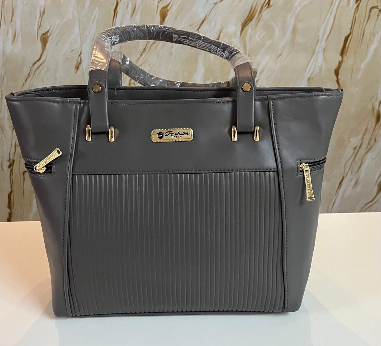 Ash colour Hand bag