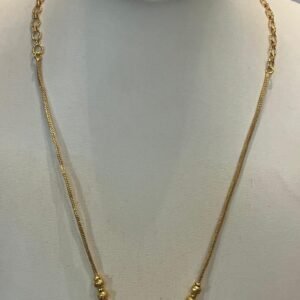 Ruby Flower Daily Wear Necklace for Women