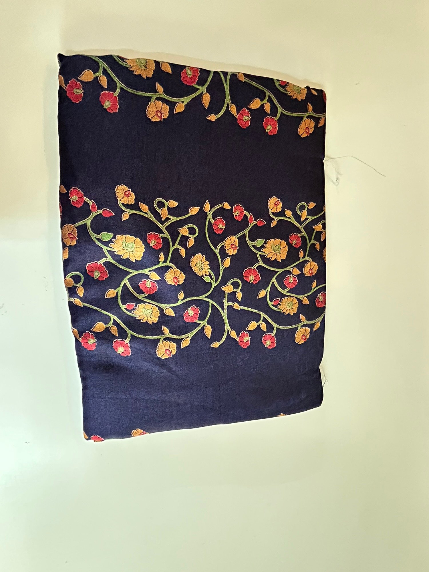 Navy Blue Saree - Image 3