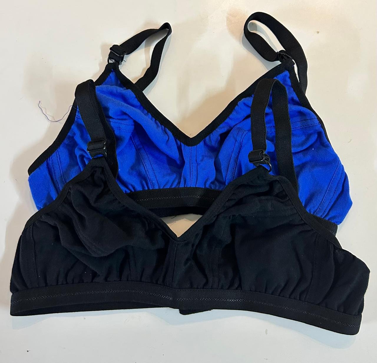 Royal Blue Colour And Black Colour Bra - Image 3