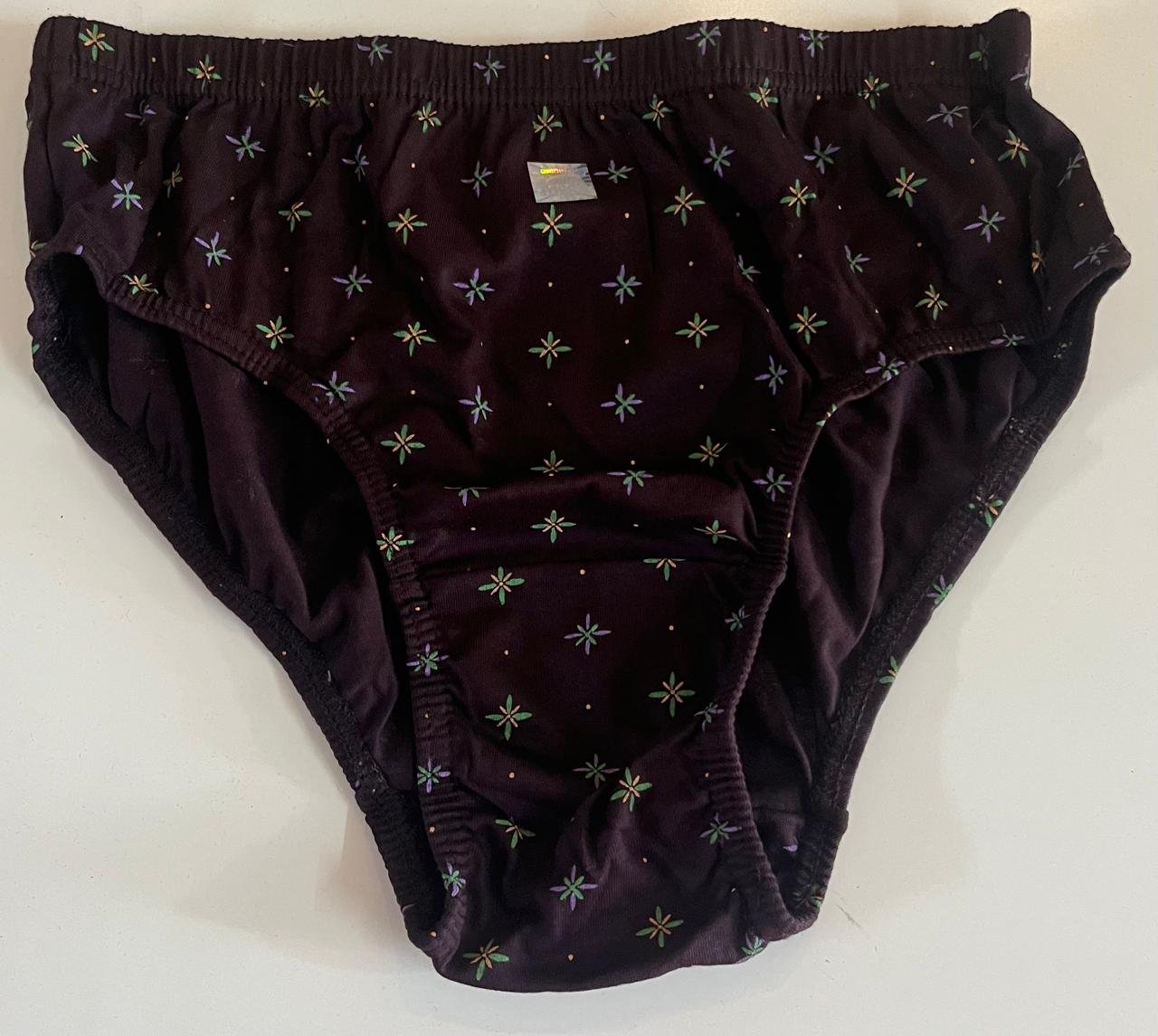 Dissa women's panty in deep plum brown - Image 2