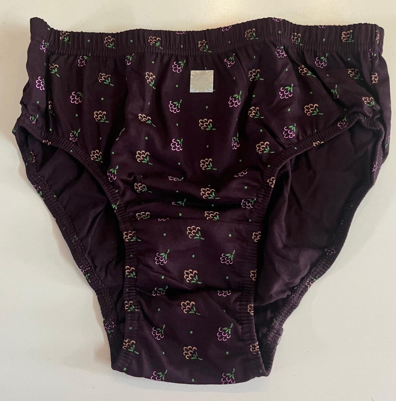Dissa women's panty in deep plum maroon - Image 2