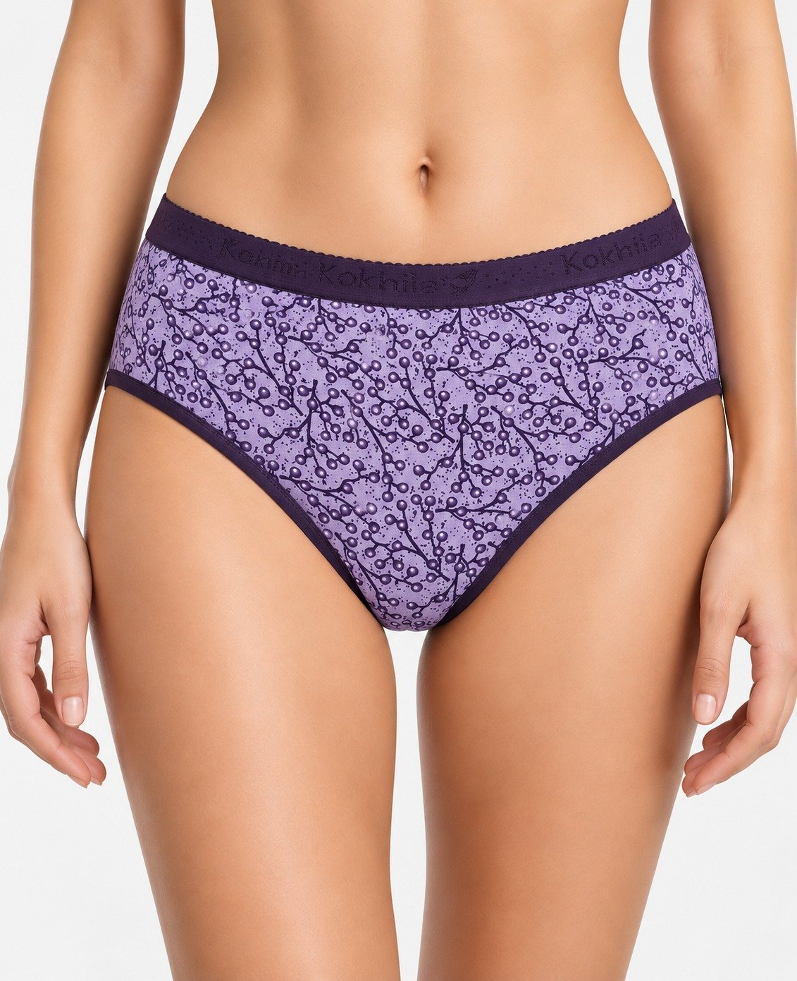 Lavender Colour Kohila Ramraj Panties