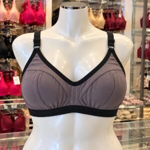 Mauve Colour Non Paded Bras
