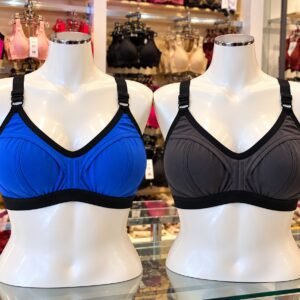 Blue And Charcoal Grey Colour Bas