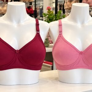 Wine Marron and Pink Colour Bras