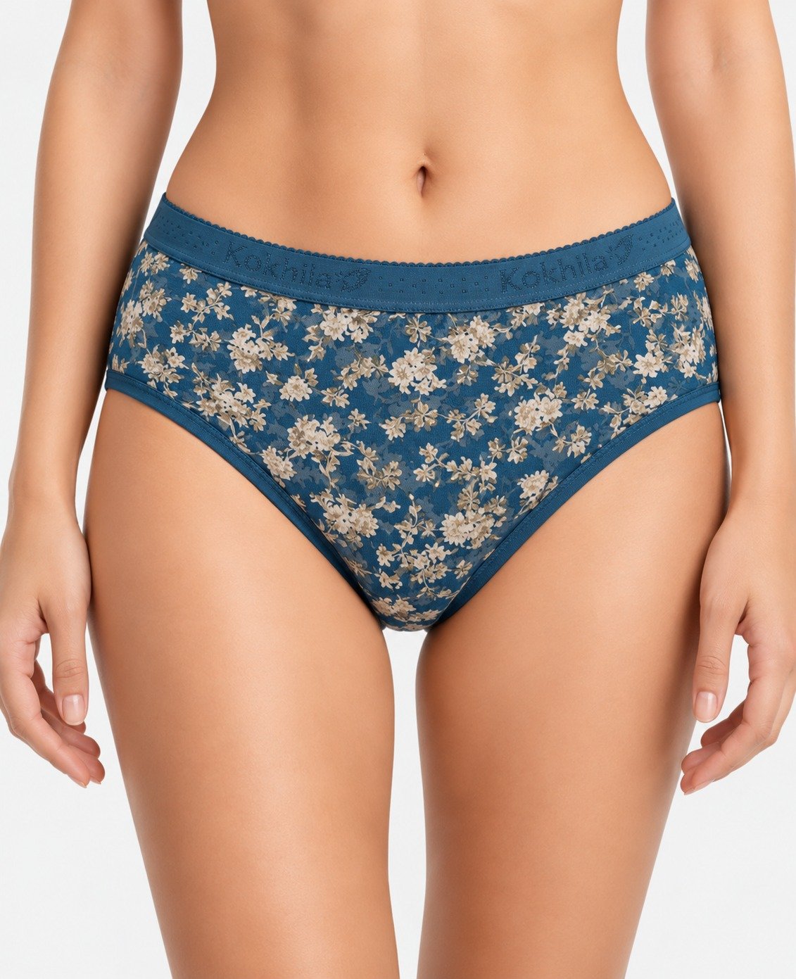 Blue Colour Floral Printed Kohila Ramraj Panties